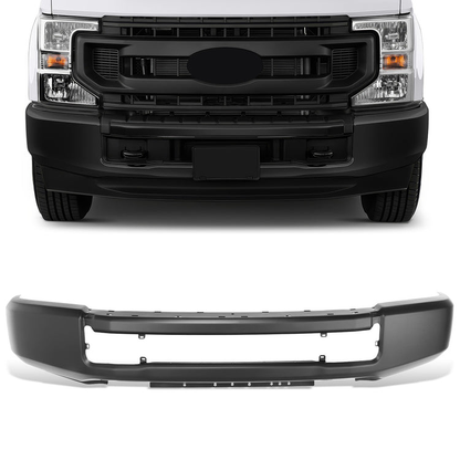 DEFENSA FORD F-250 SUPER DUTY 2020-2022 - FORD F-350 SUPER DUTY 2020-2022 - FITS MODELS WITHOUT FOG LAMP - BLACK