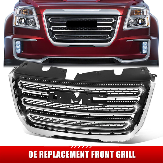 PARRILLA GRILLE - GC TERAN '10-'17/ GRILLE ASS'Y 16-17/ MAT-BLACK W/CHROME FRAME/ (SLT)//PARTS.NO,GM1200724//OEM NO,23379210