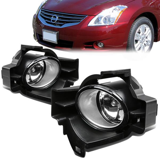 FAROS DE NIEBLA 10-12 NISSAN ALTIMA 4-DR - W/ SWITCH - H11 BULB - CLEAR