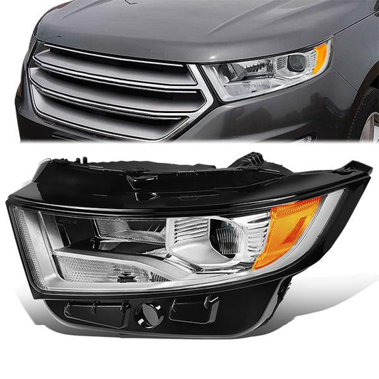 FAROS OE STYLE - 15-18 FORD EDGE - USES 9005 HIGH/H7 LOW BEAM BULBS - LEFT