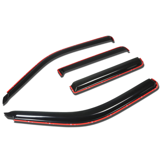 PROTECTOR DE VENTANA WINDOW VISORS - 91-01 FORD EXPLORER / 97-01 MERCURY MOUNTAINEER - 4PCS - DARK SMOKE