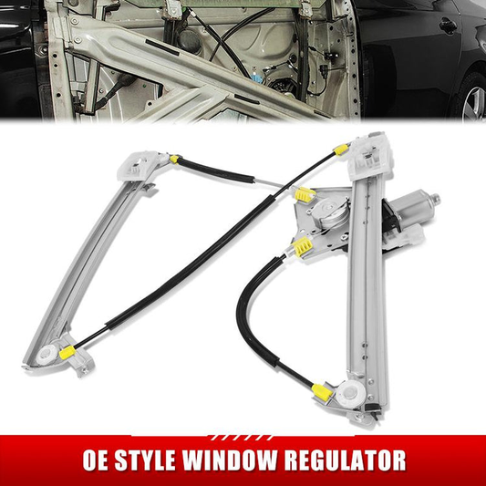 REGULADOR DE VENTANA WINDOW MOTORS & REGULATORS - FORD FOCUS 2012-2018 - WITHOUT ANTI-PINCH - METALLIC - BARE STEEL / PLASTIC