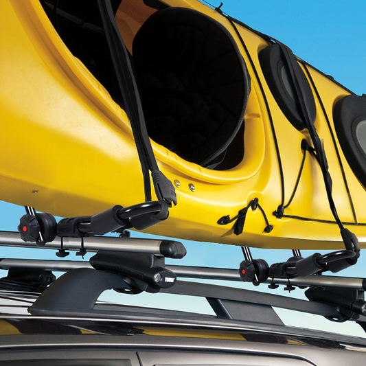 PORTAEQUIPAJE CARGO CARRIER - CROSS BAR ROOF RAIL - ADJUSTABLE FOLD-UP - POWDERED COATED - UNIVERSAL