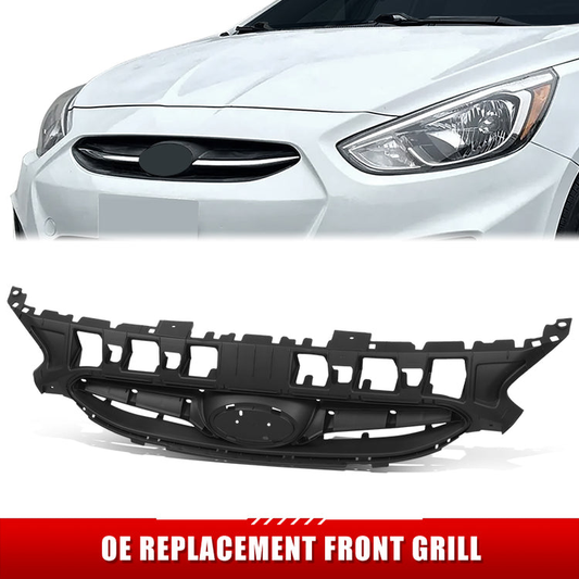 PARRILLA GRILLE - HY ACENT '12-'13/'14-'17/ GRILLE ASS'Y '12-13/ MAT-GRAY (4D/HB)//PARTS.NO,HY1200161//OEM NO,863511R000
