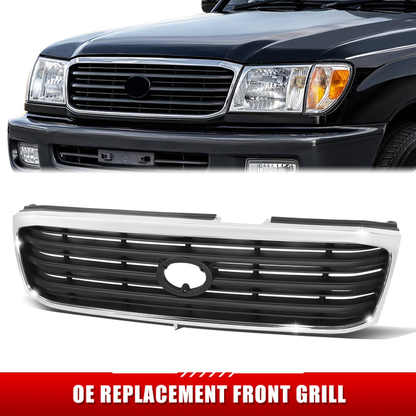 PARRILLA GRILLE - TY LD-CRUSR 98-04/05-07(FJ100)/ GRILLE ASS'Y 98-02/ CHROME/BLACK//PARTS.NO,TO1200219//OEM NO,5311160340
