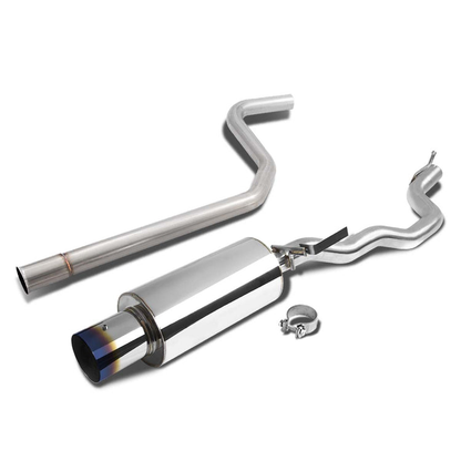 TUBERIA CATBACK CATBACK - 95-03 CHEVY CAVALIER / SUNFIRE 2.2 L - SINGLE BURNT TIP - STAINLESS STEEL