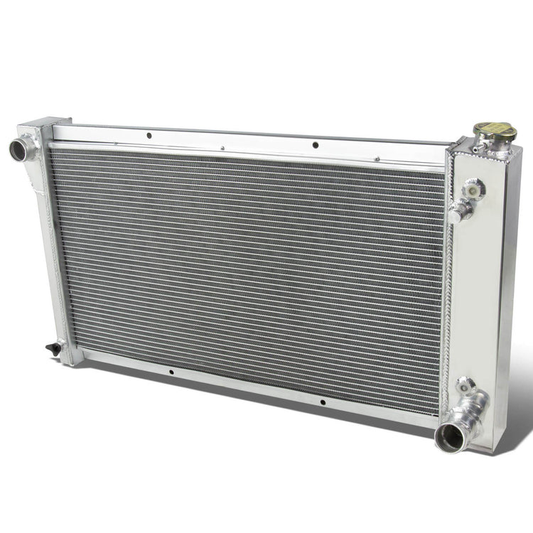 RADIADOR DE ALUMINIO RADIATOR - 3 ROWS - 67-72 CHEVY PICKUP TRUCK C10/C20/C30/K10/K20 CK-SERIES
