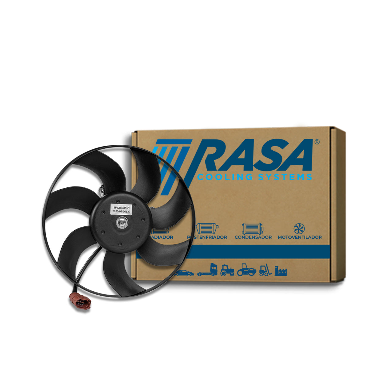 Abanicos Audi A3 2004-2013 RASA MV36038 C