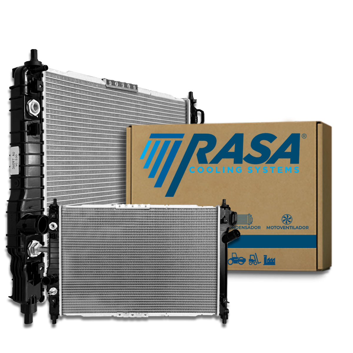 Radiador Chevrolet Aveo 2007-2018 RASA 36097 AU