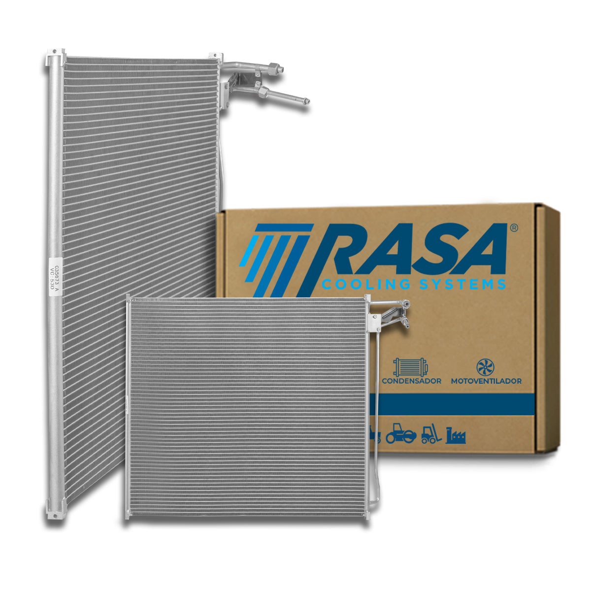 Condensador Ford E-150 1997-2007 RASA C35673 A