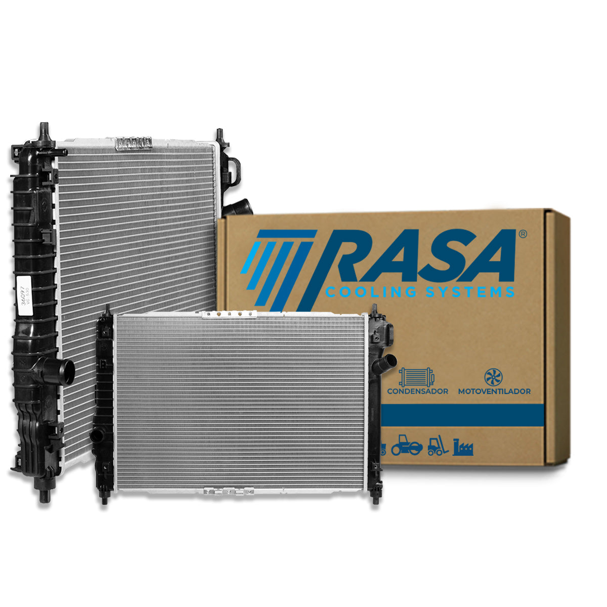 Radiador Chevrolet Aveo 2007-2018 RASA 36097
