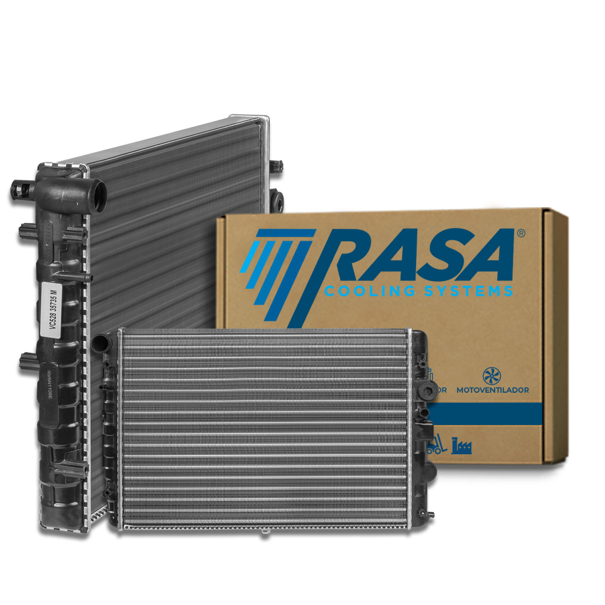 Radiador Volkswagen Pointer 1997-2010 RASA 35735 M