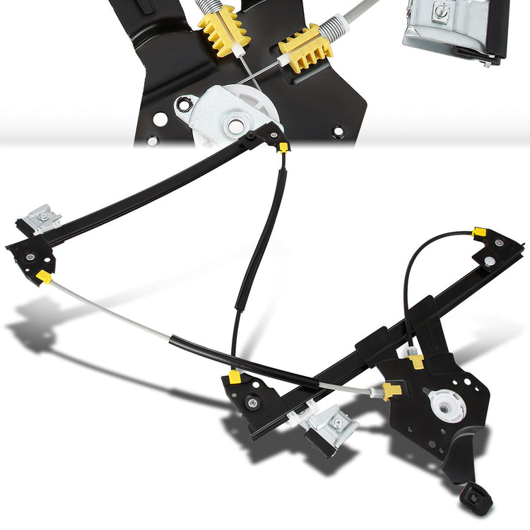 REGULADOR DE VENTANA WINDOW MOTORS & REGULATORS - METALLIC - 03-07 SAAB 9-3 - METALLIC - BARE STEEL/PLASTIC