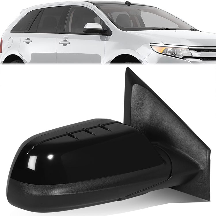 RETROVISOR MIRROR - OE STYLE - FORD EDGE 2011-2014 - WITH MEMORY WITH HEATED WITH BLIND SPOT - PASSENGER RIGHT SIDE - BLACK
