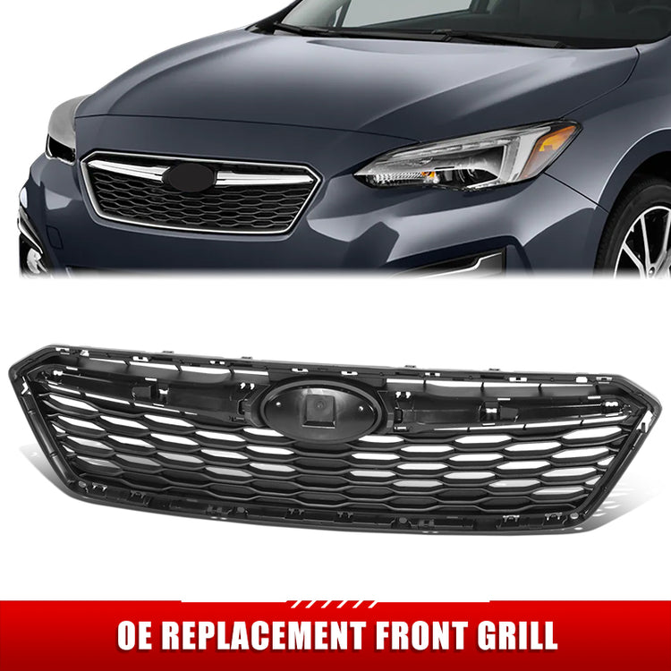PARRILLA GRILLE - SB IMPRZA 17-19/20-ON (4/5D)/ GRILLE ASS'Y 17-19/ W/TEXTURED MAT-BLACK/ (4D/HB) (EU=USA)//PARTS.NO,SU1200170//OEM NO,91122FL00A