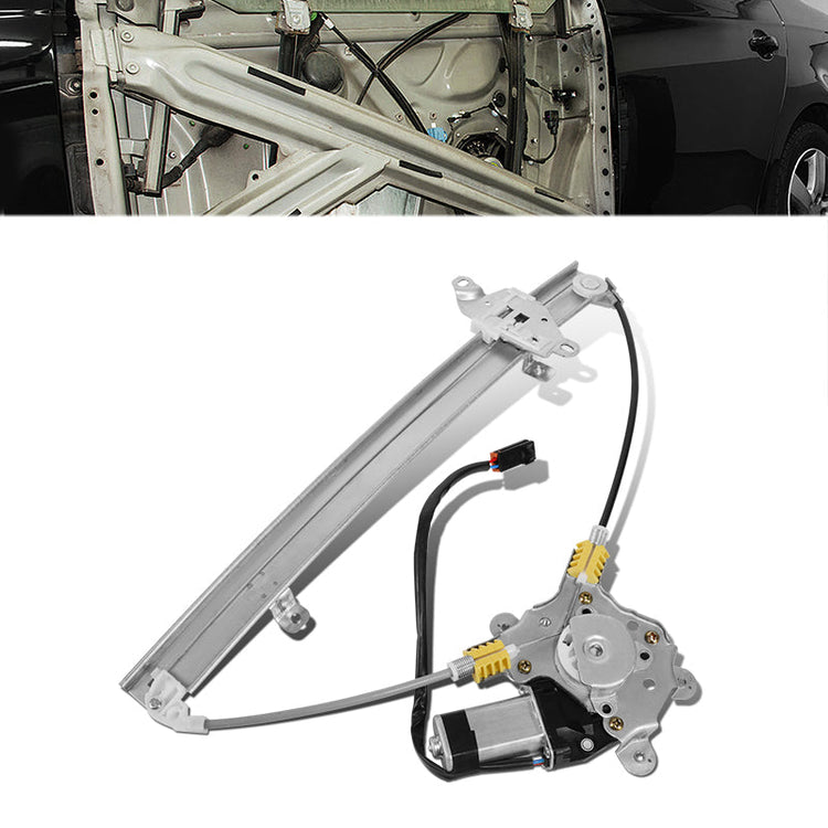 REGULADOR DE VENTANA WINDOW MOTORS & REGULATORS - METALLIC - 91-94 NISSAN SENTRA - METALLIC - BARE STEEL/PLASTIC