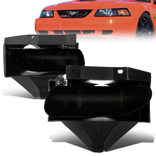 FAROS DE NIEBLA 99-04 FORD MUSTANG GT - 899 BULB - BLACK