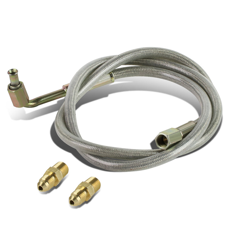 BURRERA TRASERA 90 DEGREE ON BOTH ENDS - W/ FITTINGS - 4AN