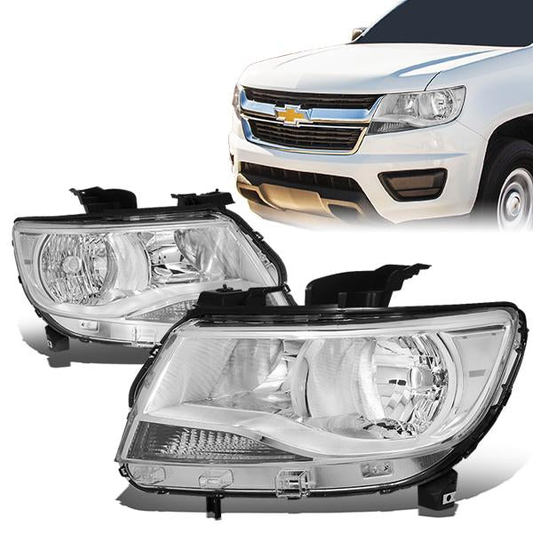 FAROS 15-17 CHEVY COLORADO 4-DOOR - CHROME HOUSING / CLEAR CORNER - H11 LOW BEAM / 9005 HIGH BEAM