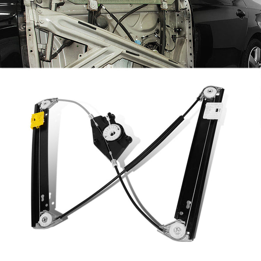 REGULADOR DE VENTANA WINDOW MOTORS & REGULATORS - METALLIC - 04-10 VOLKSWAGEN TOUAREG - METALLIC - BARE STEEL/PLASTIC