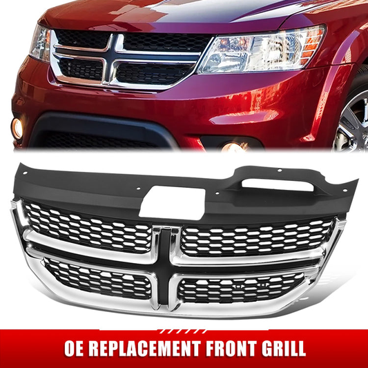 PARRILLA GRILLE - DG JURNY 09-20/ GRILLE ASS'Y  '11-'19/ CHRM/BLK/ W/O FOG LAMP TYPE//PARTS.NO,CH1200362//OEM NO,1SU84SZ0AB