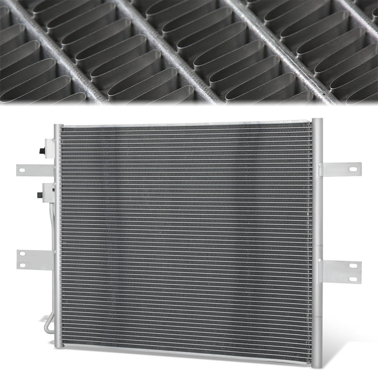 CONDENSADOR DODGE RAM 2500 PICKUP 06-09 - DODGE RAM 3500 PICKUP 06-10 - DODGE RAM 4500 08-10 - DODGE RAM 5500 08-10 - ALUMINUM