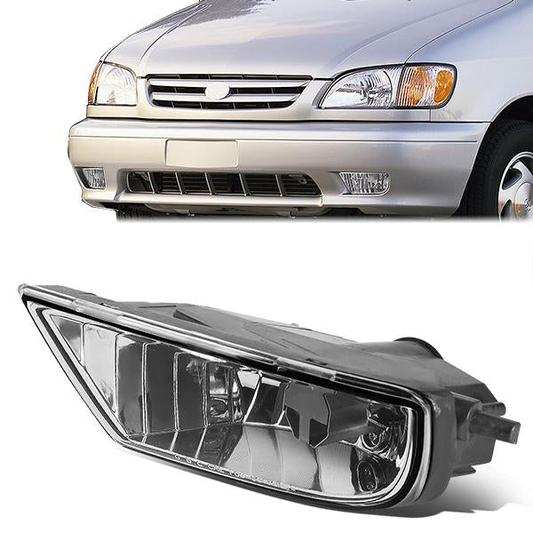 FAROS DE NIEBLA 01-03 TOYOTA SIENNA - DRIVER SIDE - 9006 BULB - CLEAR