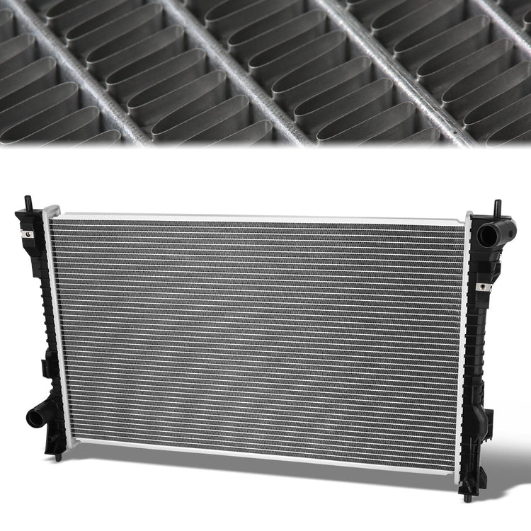 RADIADOR RADIATOR - OEM - 13-18 FORD POLICE INTERCEPTER SEDAN / 13-19 FORD TAURUS - 3.5L NON TURBO, 3.5L TURBO, 3.7L FITS AWD MODELS W/O COOLER - DPI - 13306