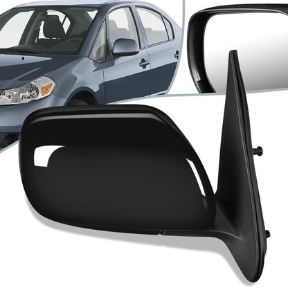 RETROVISOR MIRROR - OEM - 06-13 SUZUKI GRAND VITARA - POWERED - PAINTABLE - BLACK - RIGHT