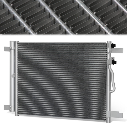 CONDENSADOR VOLKSWAGEN ARTEON 19-24 - VOLKSWAGEN GOLF 15 - VOLKSWAGEN GTI 15 - VOLKSWAGEN JETTA 19-24 - VOLKSWAGEN TAOS 22-24 - VOLKSWAGEN TIGUAN 18-24 - ALUMINUM