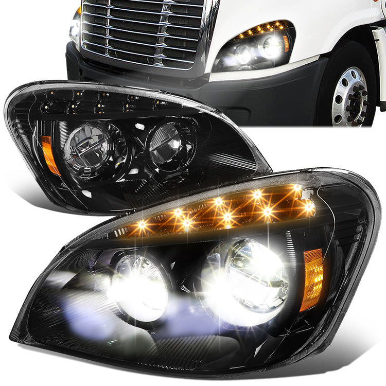 FAROS 08-17 FREIGHTLINER CASCADIA - BLACK