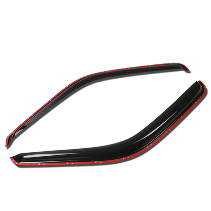 PROTECTOR DE VENTANA WINDOW VISORS - 94-02 DODGE RAM 1500, RAM 2500, RAM 3500 - 2PCS - STANDARD CAB - DARK SMOKE