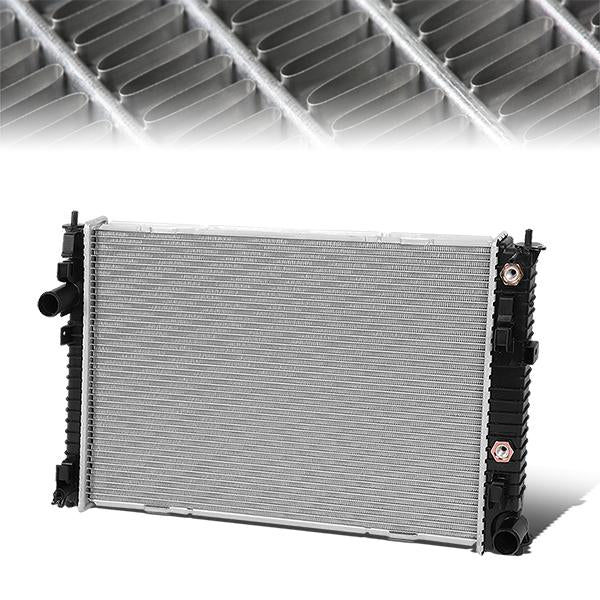 RADIADOR RADIATOR - OEM - 10-12 FORD FUSION / 10-11 MERCURY MILAN - 2.5L, 3.0L, 3.5L - FITS MODELS WITH 1" THICK RADIATORWITH AUTOMATIC OR MANUAL TRANSMISSION - DPI 13126