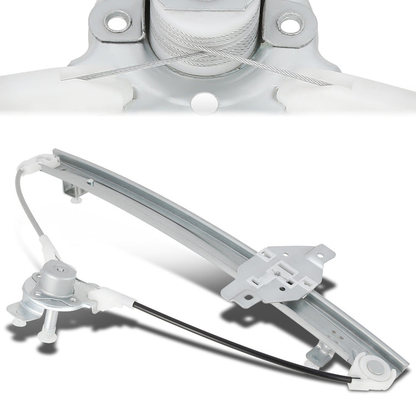 REGULADOR DE VENTANA WINDOW MOTORS & REGULATORS - METALLIC - 00-05 HYUNDAI ACCENT SEDAN - METALLIC - BARE STEEL/PLASTIC