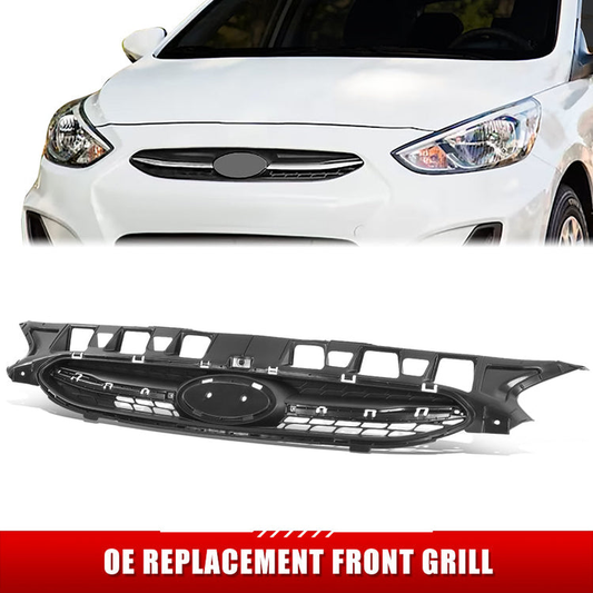 PARRILLA GRILLE - HY ACENT '12-'13/'14-'17/ GRILLE ASS'Y 14-17/ MAT-GRAY (4D/HB)//PARTS.NO,HY1200184//OEM NO,863511R510