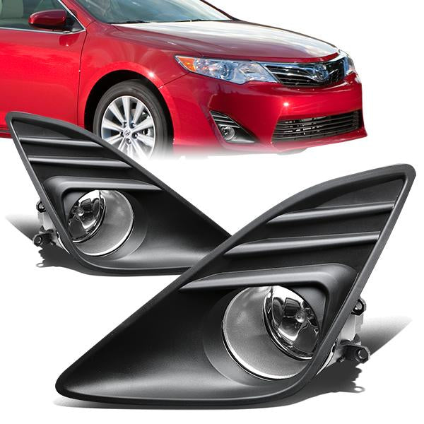FAROS DE NIEBLA 12-14 TOYOTA CAMRY 4-DOOR - W/ SWITCH - H11 BULB - CLEAR