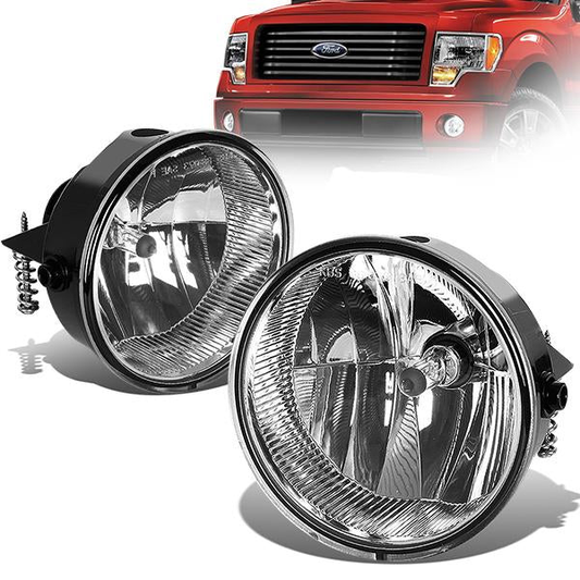 FAROS DE NIEBLA 11-14 FORD F-150 , LINCOLN MARK LT - 2/4-DOOR - NO SWITCH - 9140 BULB - CLEAR