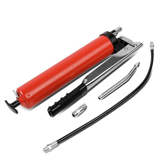 HERRAMIENTAS DNA LOGO - 18" HOSE - 4500 MAX PSI - 14OZ - LEVER ACTION - METALLIC / BLACK / RED
