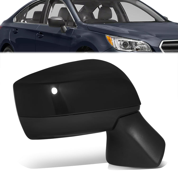 RETROVISOR MIRROR - OE STYLE - SUBARU LEGACY 15-17 - SUBARU OUTBACK 15-17 - WITH POWER - PASSENGER SIDE - PAINT TO MATCH - BLACK