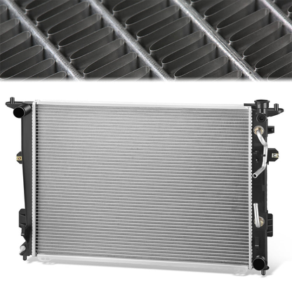 RADIADOR RADIATOR - OEM - 12-16 HYUNDAI  EQUUS V8 4.6L/5.0L//DPI,13282