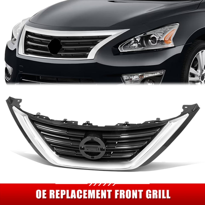 PARRILLA GRILLE - DS ALTMA 13-15/16-18/ GRILLE ASS'Y 16-18/ PAINTED SILVER GRAY/ W/CHROME MOULDING (4D)//PARTS.NO,NI1200283//OEM NO,623109HS1A