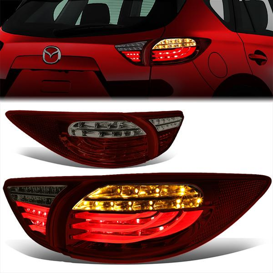 FAROS TRASEROS 13-16 MAZDA CX-5 - 3D - LED - RED / SMOKE