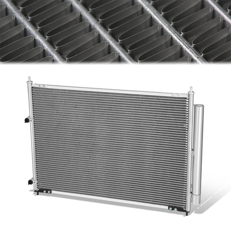 CONDENSADOR HONDA RIDGELINE 2006-2014 - ALUMINUM - SILVER