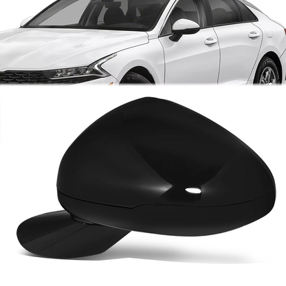 RETROVISOR MIRROR - OE STYLE - KIA K5 21-24 - WITH POWER WITH HEATED GLASS WITH BLIND SPOT - FOR EX - DRIVER SIDE - PAINT TO MATCH - BLACK