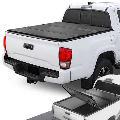TAPADERA DE CAJUELA TONNEAU COVER - HARD TRI-FOLD - 16-19 TOYOTA TACOMA - FITS 5FT BED MODELS