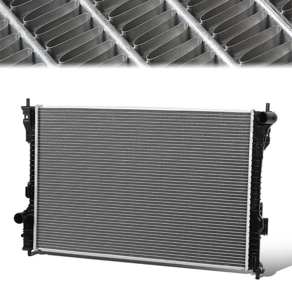 RADIADOR RADIATOR - OEM - 12-19 FORD EXPLORER / 13-18 FORD FLEX, LINCOLN MKT - FITS MODELS WITH 3.5L, 3.7L ENGINES - FITS MODELS W/O POWER TAKE OFF , W/ TOW PACKAGE