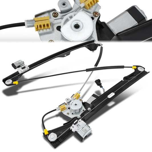 REGULADOR DE VENTANA WINDOW MOTORS & REGULATORS - METALLIC - 07-14 ADILLAC ESCALADE CHEVY SILVERADO SUBURBAN GMC SIERRA YUKON - METALLIC - BARE STEEL/PLASTIC