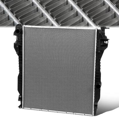 RADIADOR RADIATOR - OEM - 10-12 DODGE RAM 2500, 3500, 4500, 5500 - FITS AUTOMATIC / MANUAL TRANSMISSION MODELS WITH 6.7L TURBO DIESEL ENGINES