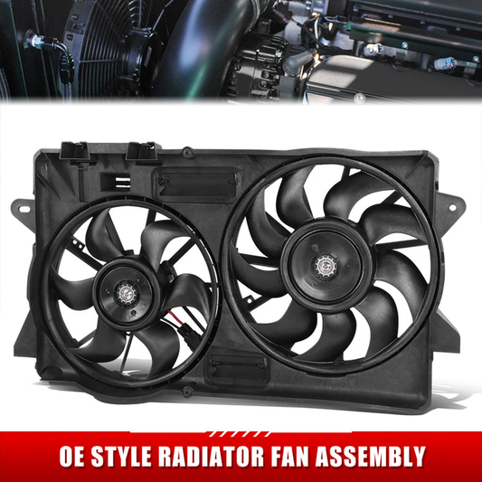 ABANICOS OE STYLE -FD MSTNG '15-'17'18-'20 RAD.COOLING FAN ASS'Y (4CYL) (DUAL) (2DCONV)