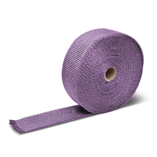 PROTECTOR HEADERS EXHAUST HEAT WRAP - TYPE-1 - 10M - 2" X 1/16" X 32' - PURPLE